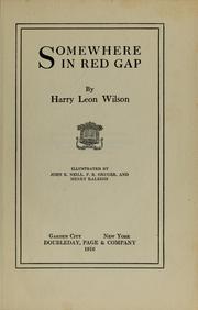 Cover of: Somewhere in Red Gap