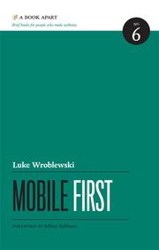 Cover of: Mobile First