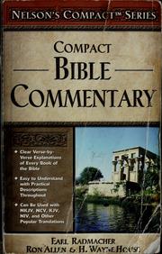 Cover of: Compact Bible commentary