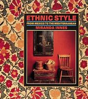 Cover of: Ethnic Style: From Mexico to the Mediterranean