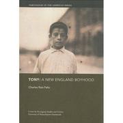 Cover of: Tony by Charles Reis Felix