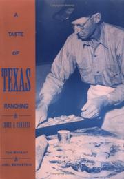 Cover of: A taste of Texas ranching: cooks & cowboys