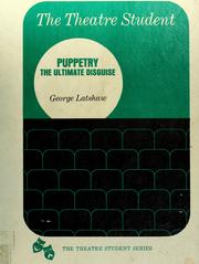 Cover of: Puppetry by George Latshaw
