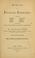 Cover of: Manual of physical exercises
