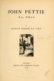 Cover of: John Pettie, R.A., H.R.S.A.