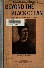 Cover of: Beyond the black ocean by Thomas McGrady