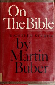 Cover of: On the Bible: eighteen studies.