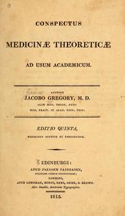 Medicinæ Theoreticæ by Jacobo Gregory, M.D.