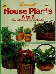 Cover of: House plants by A. Cort Sinnes