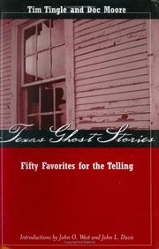 Cover of: Texas Ghost Stories: Fifty Favorites for the Telling