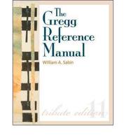 The Gregg reference manual by William A. Sabin
