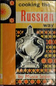 Cover of: Cooking the Russian way