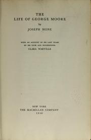 Cover of: The life of George Moore