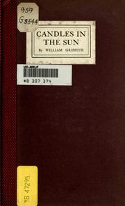 Cover of: Candles in the sun by Griffith, William