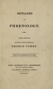 Cover of: Outlines of phrenology by George Combe