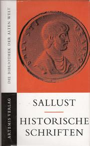 Historische Schriften by Sallust