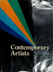Cover of: Contemporary artists by Colin Naylor, Genesis P-Orridge