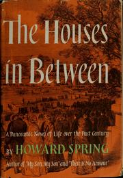 Cover of: The houses in between