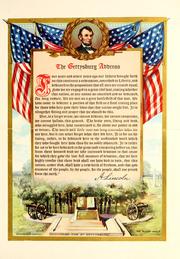 Cover of: The Gettysburg address