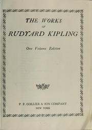 Cover of: The works of Rudyard Kipling