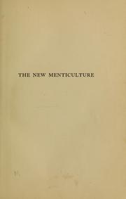 Cover of: The new menticulture