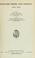 Cover of: English prose and poetry, 1660-1800