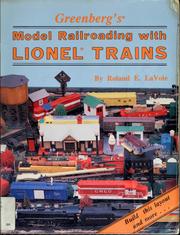 Cover of: Greenberg's model railroading with Lionel trains