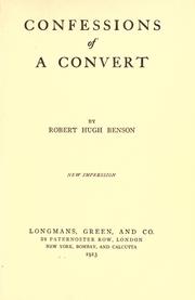 Cover of: Confessions of a convert