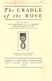Cover of: The cradle of the rose