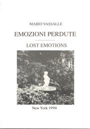 Cover of: Emozioni perdute = by Mario Vassalle