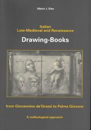 Cover of: Italian Late-Medieval and Renaissance Drawing-Books: from Giovannino de'Grassi to Palma Giovane : a codicological approach