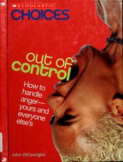 Cover of: Out of control by John DiConsiglio