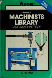 Cover of Machinists library