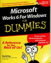 Cover of: Microsoft Works 6 for Windows for dummies