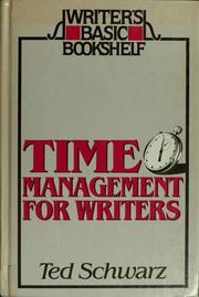 Cover of: Time management for writers