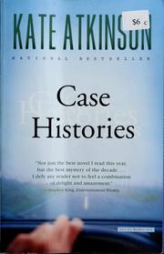 Cover of: Case histories by Kate Atkinson