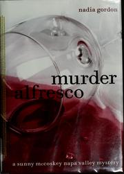 Cover of: Murder alfresco | Nadia Gordon