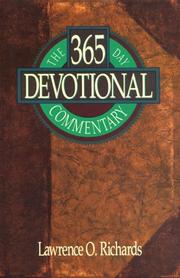 Cover of: The 365 day devotional commentary by Richards, Larry