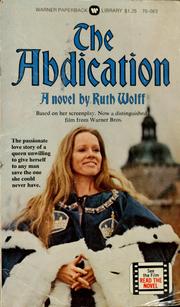 Cover of: The Abdication: a novel