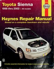 Toyota Sienna automotive repair manual by Jay Storer