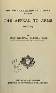Cover of: The appeal to arms, 1861-1863
