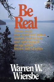 Cover of: Be Real (An Input Book) by Warren W. Wiersbe