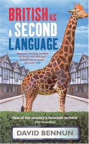 Cover of: British As a Second Language | David Bennun