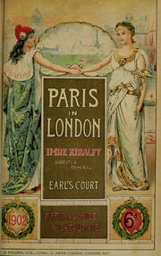Cover of: Paris in London