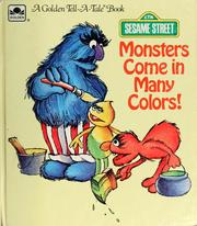 Cover of: Monsters come in many colors! by Jocelyn Stevenson