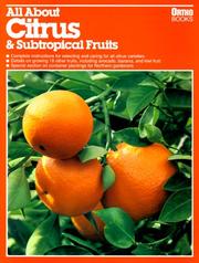 Cover of: All about citrus & subtropical fruits by Maggie Blyth Klein