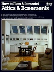 Cover of: How to plan & remodel attics & basements