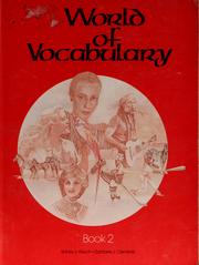 Cover of: World of vocabulary, book 2