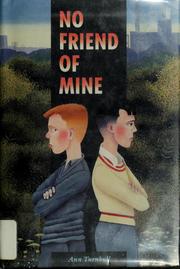 Cover of: No friend of mine