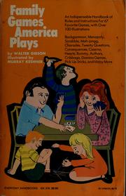 Cover of Family games America plays